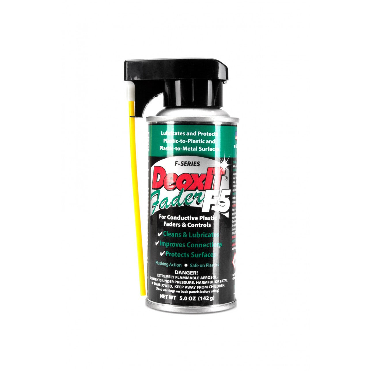 CAIG DeoxIT Faderlube F5S-H6 Spray Lubrificante Di Precisione - Per Potenziometri, Contatti In Plastica E Metallo, Interruttori E Parti Scorrevoli. Pulizia E Lubrificazione Professionale.