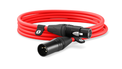 Rode Microphones XLR CABLE - RED - 3 Metres