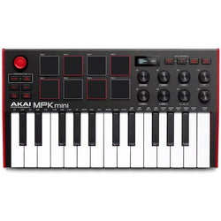 Akai MPK Mini mk3 Compact Keyboard & Pad Controller with Encoders & Software
