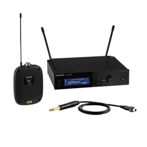 Shure SLXD14+ Digital Wireless Audio System with SLXD1+ Transmitter & SLXD4+ Receiver