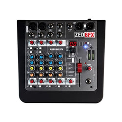 Allen & Heath ZED-6FX Compact Analog Mixer w/ Effects