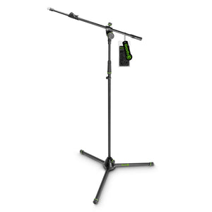 Gravity MS4322B Microphone Stand W/ Folding Tripod Base & 2 Point Adj Telescoping Boom