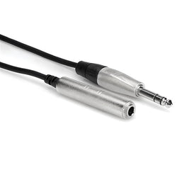 Hosa 25ft Pro Headphone Extension Cable REAN 1/4in TRS to 1/4in TRS