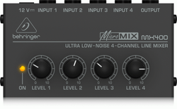 Behringer MicroMix MX400 4-Channel Line Mixer