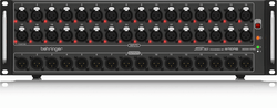 Behringer S32 Digital Snake 450464 front facing inputs outputs panel locking XLR
