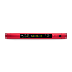 MONF0017AU Focusrite RedNet A16R MkII
16x16 Analogue I/O With Dual PSUs front display panel