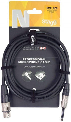 Stagg Microphone Cable 6 Metre NMC6XPR