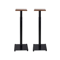 Wavebone Grand Height Adjustable Studio Monitor Stands - Wood