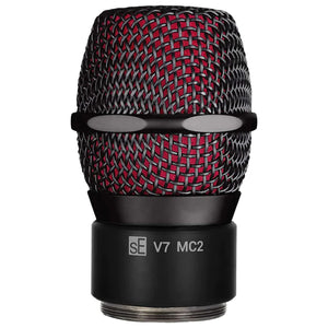 sE Electronics sE V7 MC2 Supercardioid Dynamic Microphone Capsule for Sennheiser Wireless Systems - Black