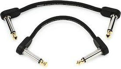 Planet Waves D’Addario Custom Series Flat Patch Cables 4in PW-FPRR-204