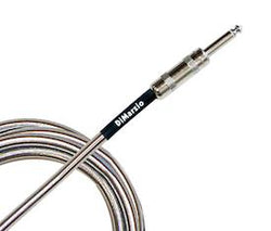 DiMARZIO EP1718MC Metallic Instrument Cable available in Gold or Silver.