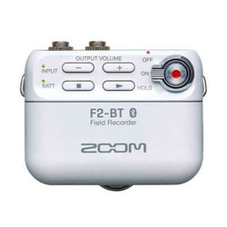 Zoom F2-BT Field Recorder in white