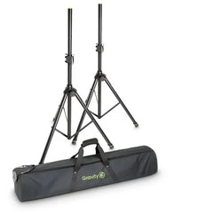 Gravity SS5211BSET1 Set Of 2 Aluminium Speaker Stands With Carrying Bag 445.89