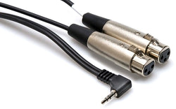 Hosa CYX-405F 3.5mm to XLR Y-Cable - 5ft
