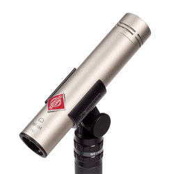 Neumann KM 184 (Nickel Finish) - State-of-the-art small diaphragm condenser microphone Front Photo