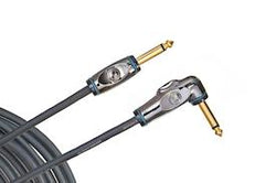 Planet Waves PW-AGRA-10 D'Addario Circuit Breaker Instrument Cable, Right-Angle, 10 feet