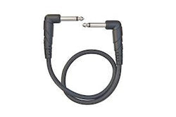 Planet Waves PW-PRA-205 D'Addario Custom Series Patch Cable, 2 pack, Right Angle, 6 Inches