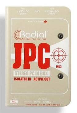 Radial JPC Stereo DI Box