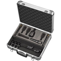Audix DPQUAD 4 Microphone Deluxe Package - Kick, Snare and 2x Tom Mics