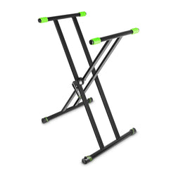 Gravity KSX2 Double Braced Keyboard Stand X-Frame w/VariFoot