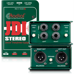 Radial JDI Stereo DI Box