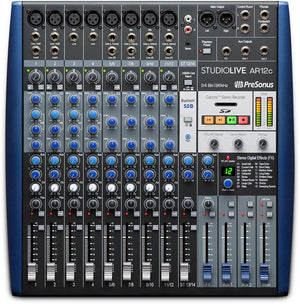 PreSonus StudioLive AR12c USB Mixer